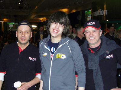 Mitte: Dominik Nitsche bei der Ihrish Open 2009 