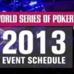 Turnierplan für die WSOP