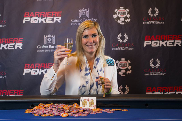 JACKIE GLAZIER GEWINNT IHR ERSTES BRACELET
